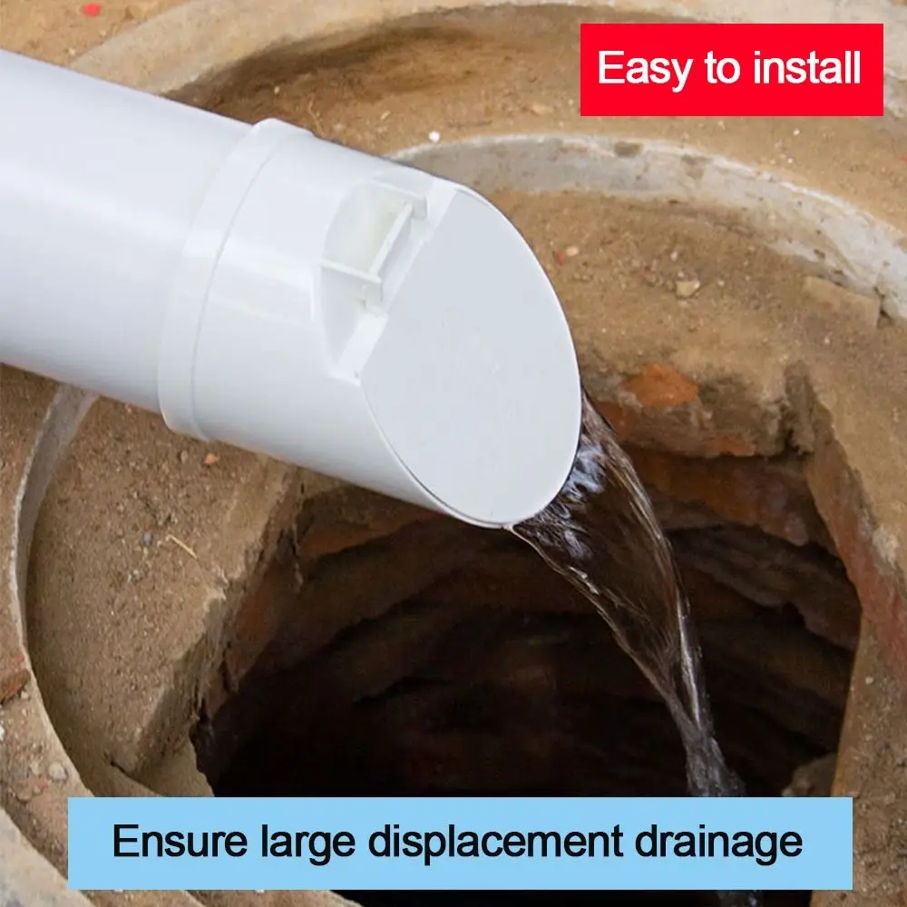 Anti Odor Drainage Pipe Floor Drains Multifunctional 50-160mm Insect-proof Roof Cover Large Displacement anti-rat Strainer Plug