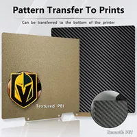 For Flyingbear Ghost 6 Hotbed 230x257 Bed For Flyingbear Ghost 6 Pei Build Plate Pet Carbon Fiber Magnetic Spring steel Plate