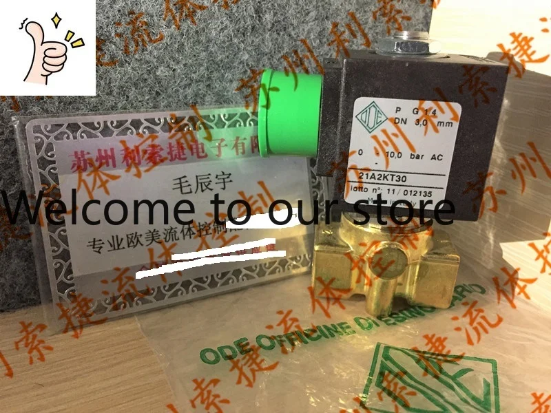 21A2KT30 Original, Italian ODE Direct-acting Two-way Normally Closed Solenoid Valve 21A2KT30