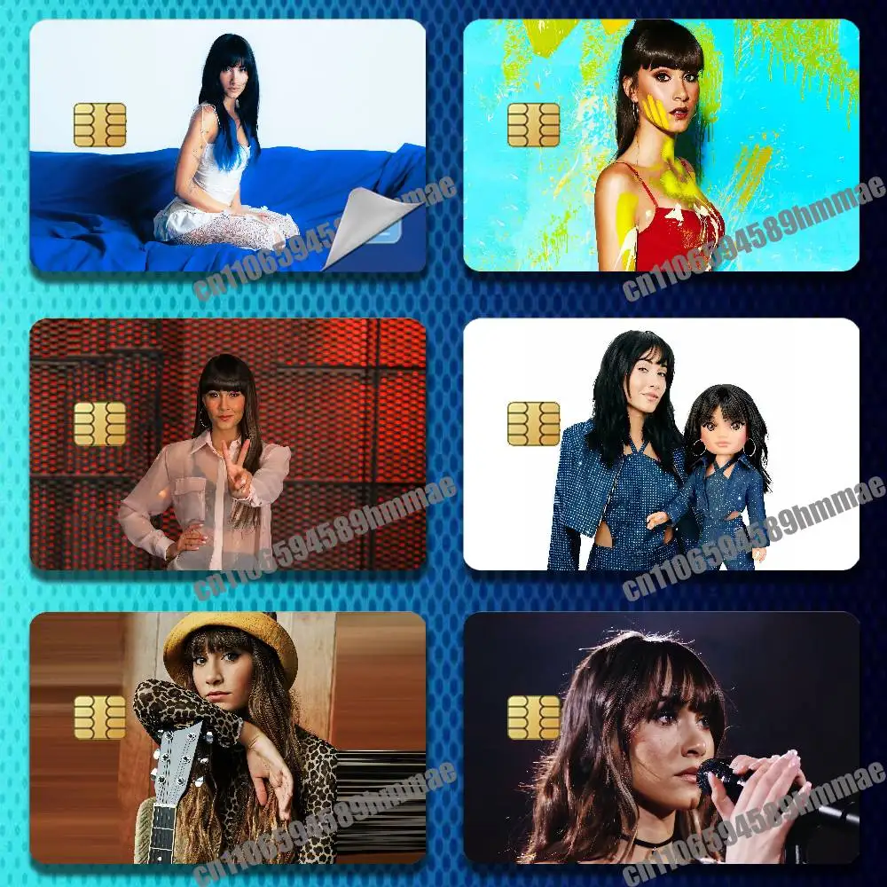 

For A-Aitana Cuarto azul Sticker Paper Skin ID Bank Credit Film Self-adhesive Card Cover Decoration