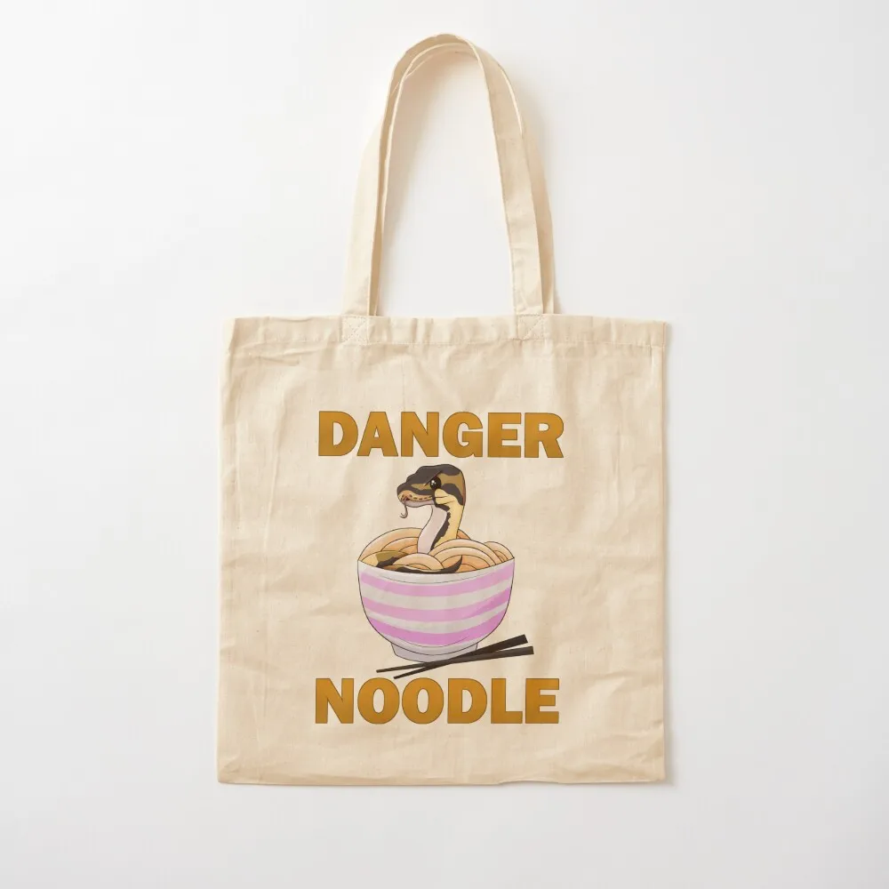 Danger Noodle Tote Bag Customizable tote bag shopping bags foldable supermarket folding bag