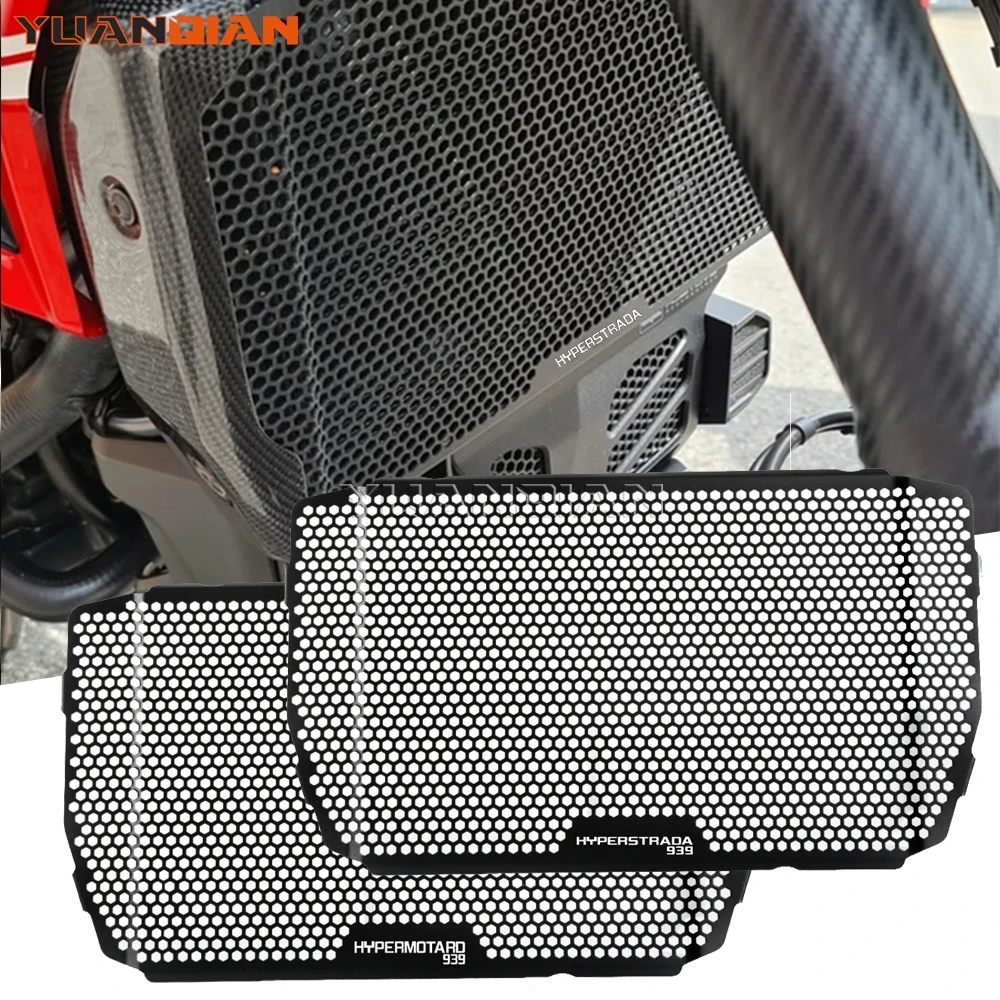 

Motorcycle Radiator Guard Oil Cooler Guard Engine Guard Protector For Ducati Hypermotard Hyperstrada 939 SP 939SP 2016 2017 2018