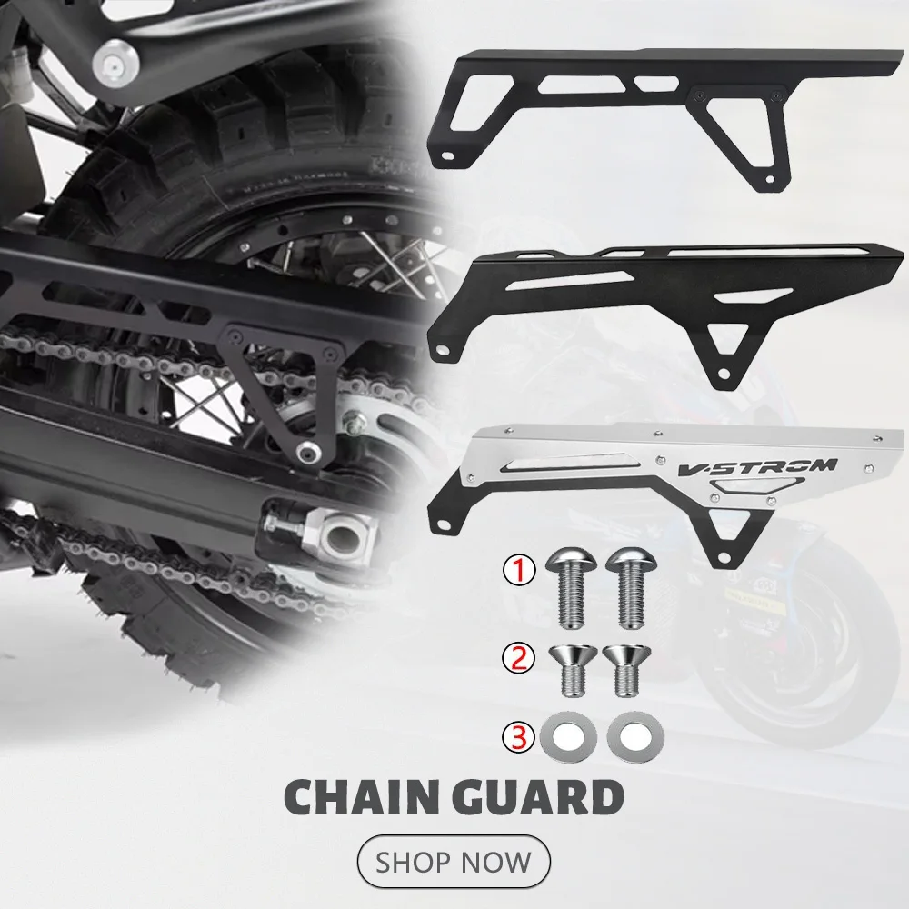 

2026 2025 2024 FOR Suzuki DL1000 DL1050 SV1000N SV1000S V-Strom 1000 V-Strom 1050 XT /DE Motorcycle Chain Guard Cover Protector
