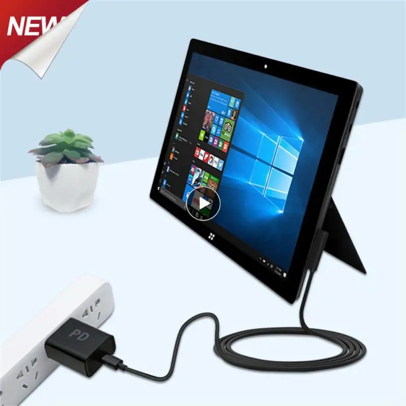 

Charging Cable 1.5 M Durable Magnetic Fast Charging Cable C-line Compatible With Microsofts Tablet Power Supply Charging Adapter