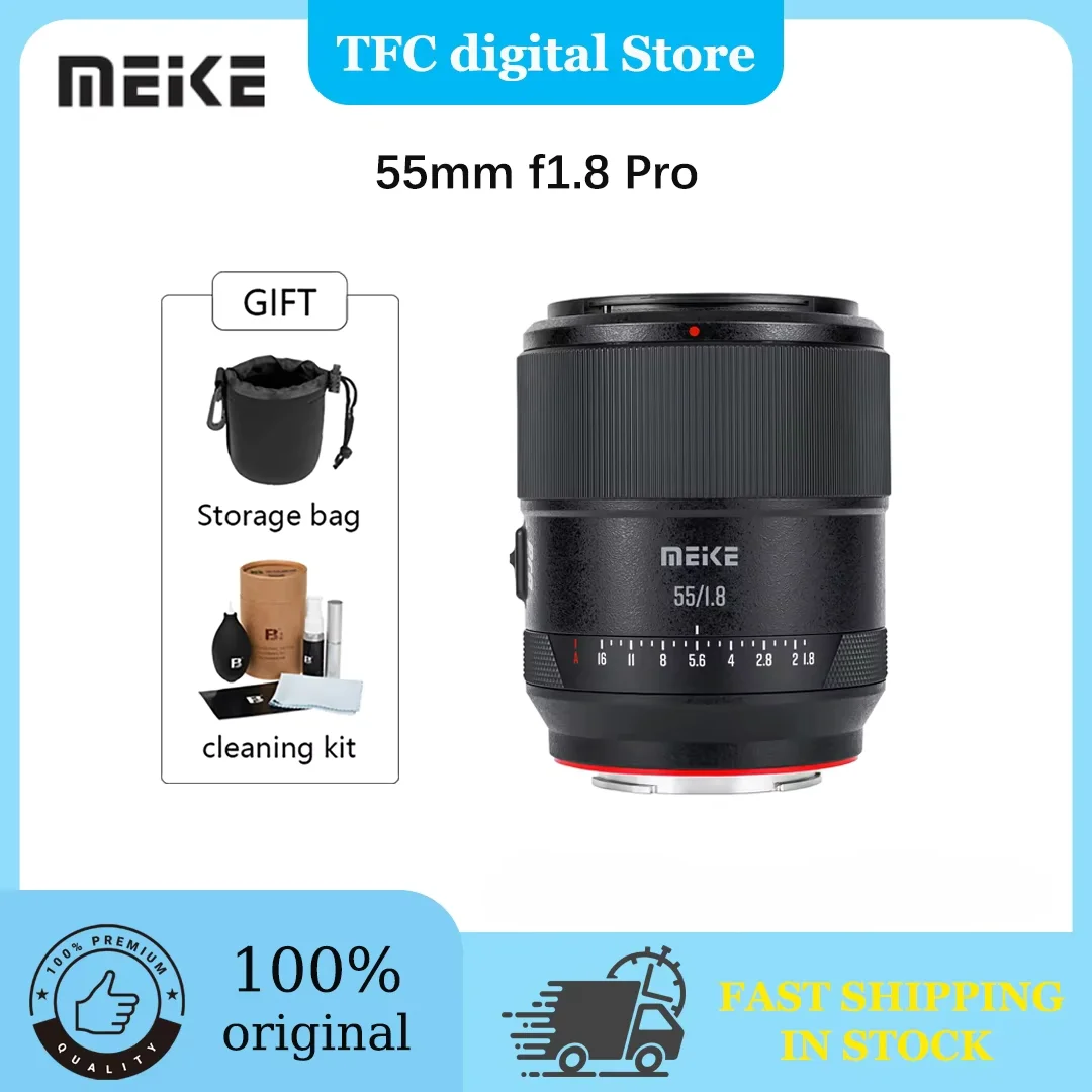 Meike 55Mm F1.8 Pro…