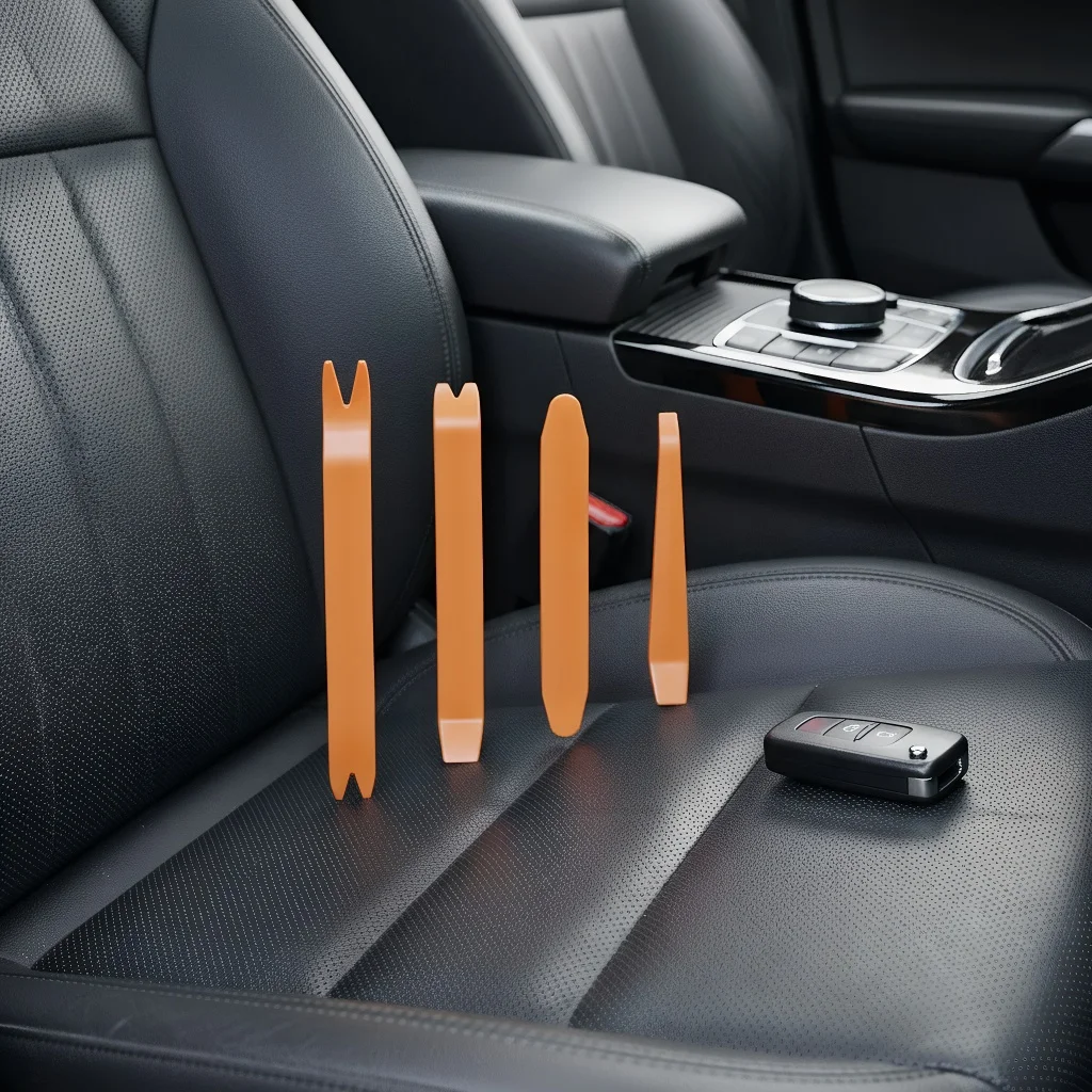 

Dash and Trim Removal Tools - Auto Panel Pry Kit for Door Clips, Radio Installation, and Repair