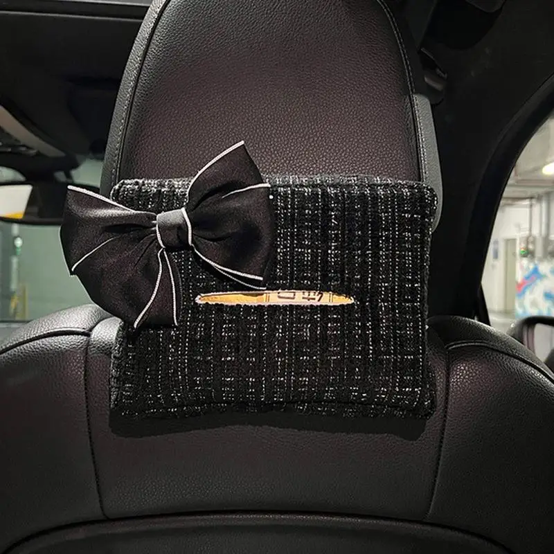 Car Backseat Tissue Holder Car Paper Tissue Organizer Car Napkin Holder Universal Tissues Storage Cases For Vehicles Home