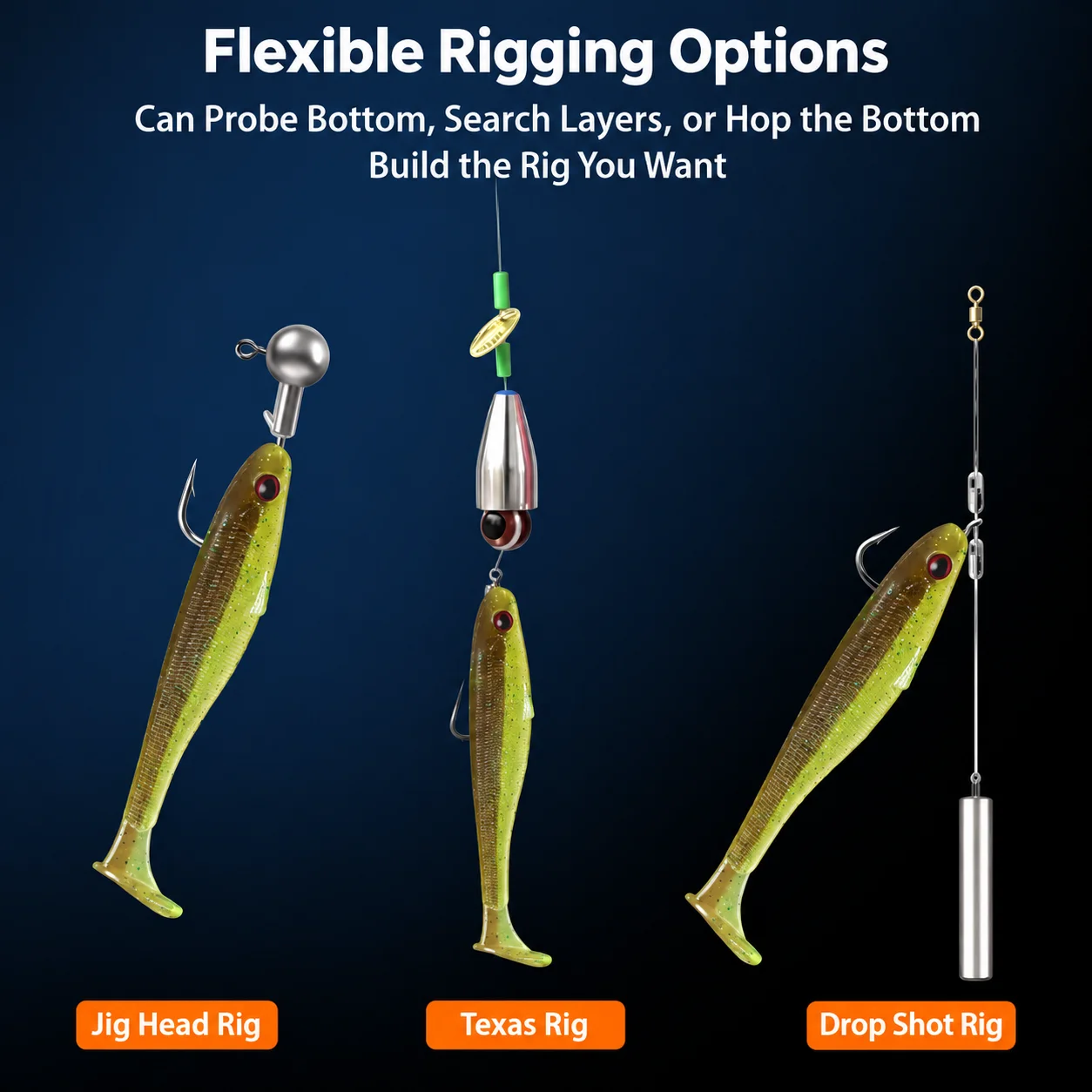 Señuelo de pesca suave con col - Fishing Lure Soft Plastic reseña y precio