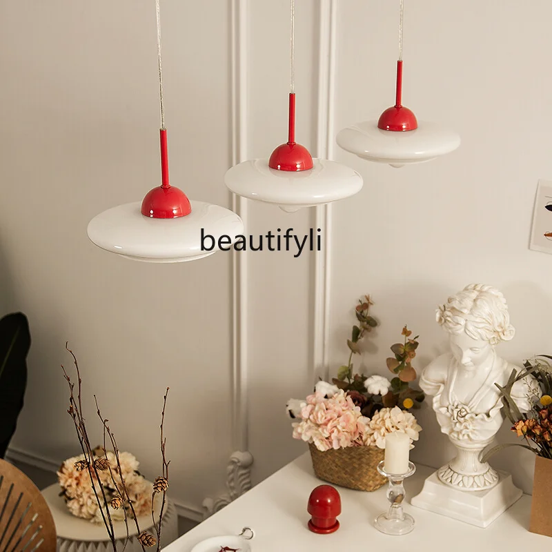 Cherry Dessert Wine Dining Lamp Design Sense Kitchen Island Dining Table Lamp Three-Head Bulb Type