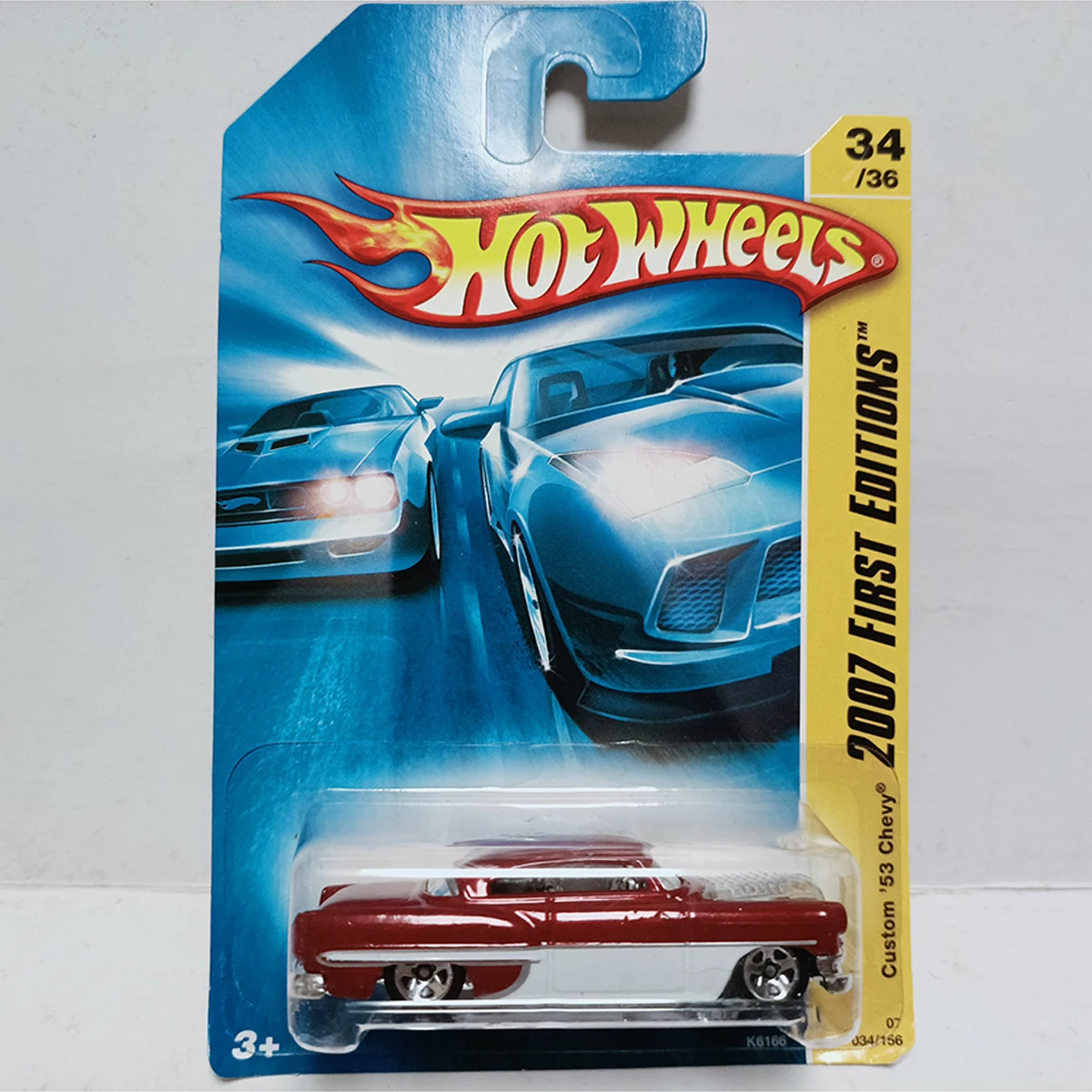 HotWheels 1:64 Maßstab Druckguss-Legierung Chevy Custom 1953 Spielzeugautos Modell Klassiker Nostalgie Erwachsenengeschenke Souvenir Statische Ausstellung
