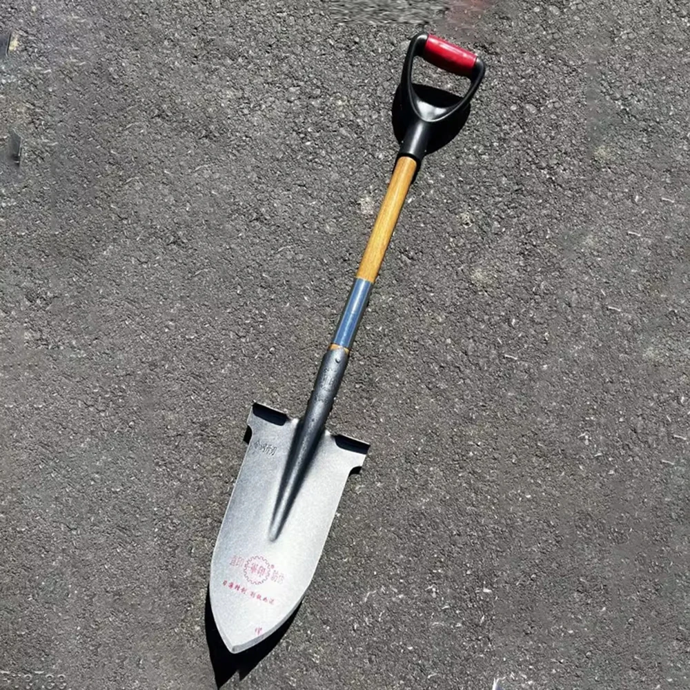 Detachable Manganese Steel Shovel for Outdoor Camping Portable Foldable Pointed Gardening Spade for Farmland And Garden