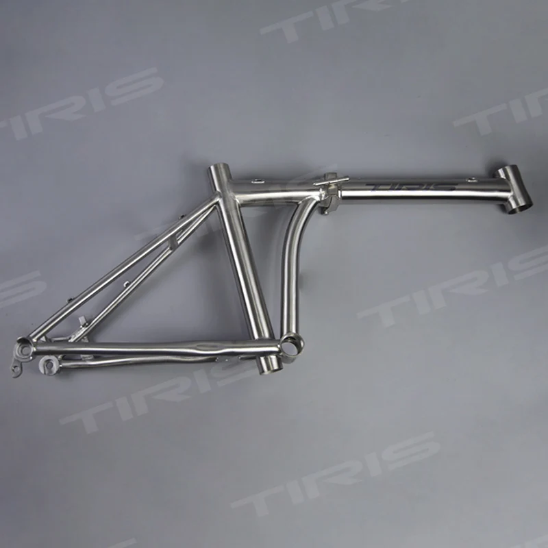 TIRIS-XL2 Folding Bicycle Frame,FDK3 Framework,Non-Brompton Cycling Accessories,Frameset Parts,Custom, 14 '',16'', 20'',Custom