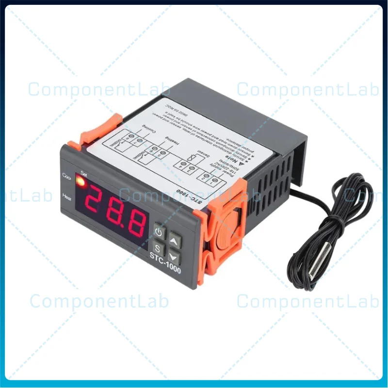 STC-1000 intelligent digital temperature control instrument - automatic switch microcomputer controller for refrigerator cabinet