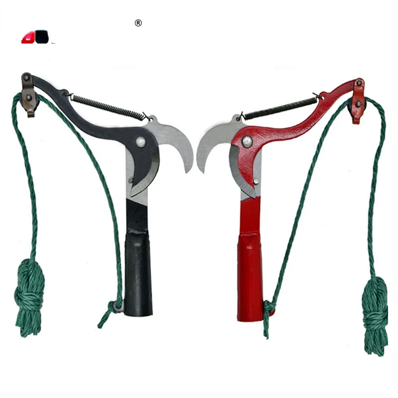 

High Altitude Pruning Shears Tree Trimmer Branches Cutter Garden Pruner Scissor Hand Lopper Pick Fruit Tool with Rope No Handle