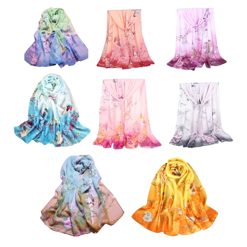 

Women Scarfs Magpie for Annunciation Tudung Hijab Pashmina Stole Lightwe Dropshipping