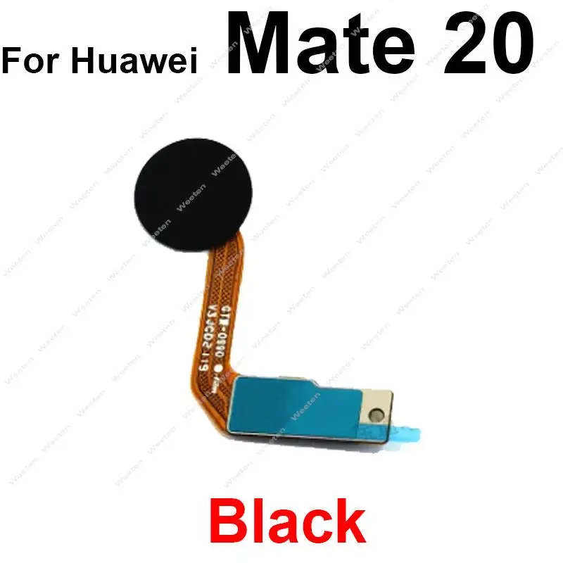 Home Retrun Button Sensor Touch ID Flex Cable For Huawei Mate 20 Mate 20 Lite Fingerprint Ring Extend Connecting Flex Ribbon