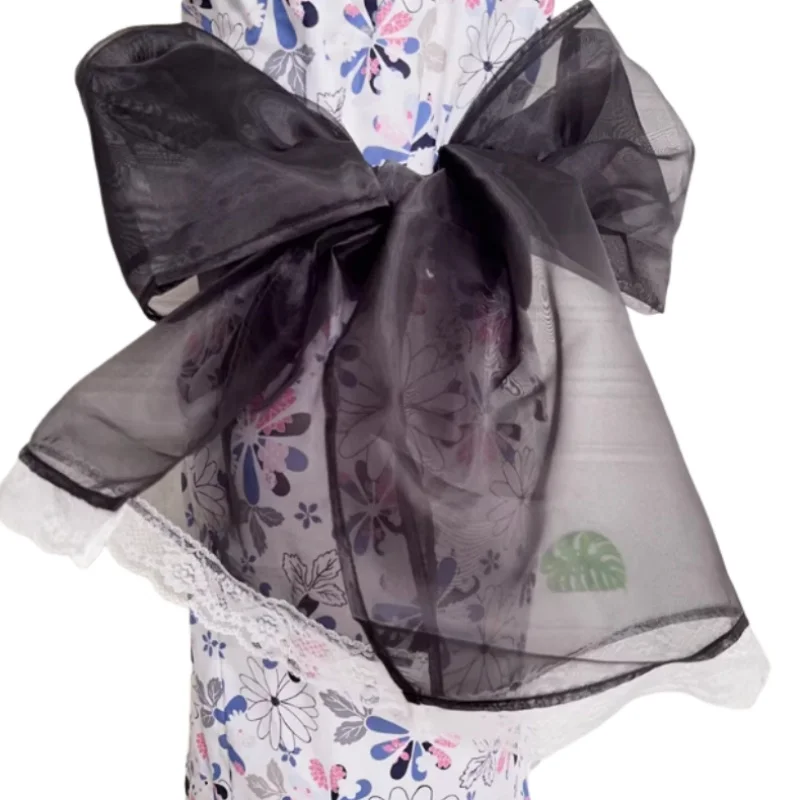 

Японский традиционный пояс из марлевой ткани для взрослых, пояс для кимоно, марлевый пояс-кушак с декоративными элементами, женский пояс-корсет