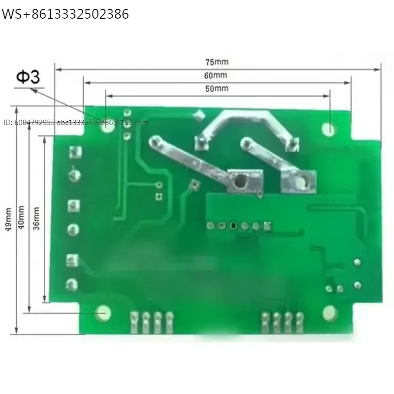 Single phase AC voltage current power factor detection voltage current acquisition module TTL and 485 communication port