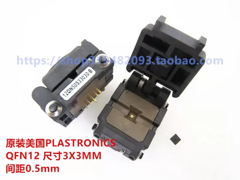 Clamshell qqfn12/DIP bench Test soket pemrograman Burn-in cketstest bench