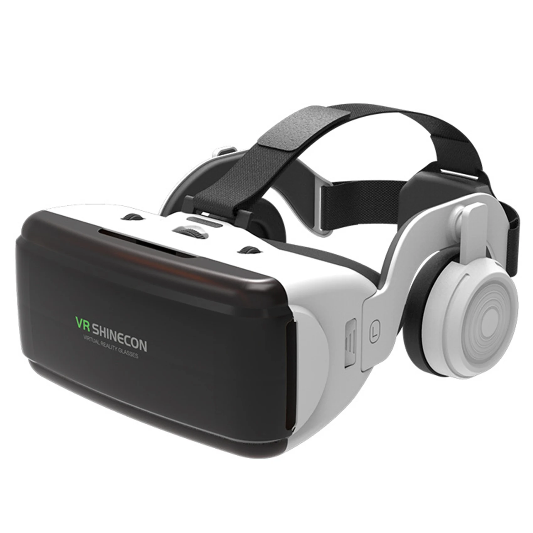 VR Виртуальная реальность 3D коробка для очков Стерео VR для Google Картонная гарнитура Шлем для IOS Android (G06E)