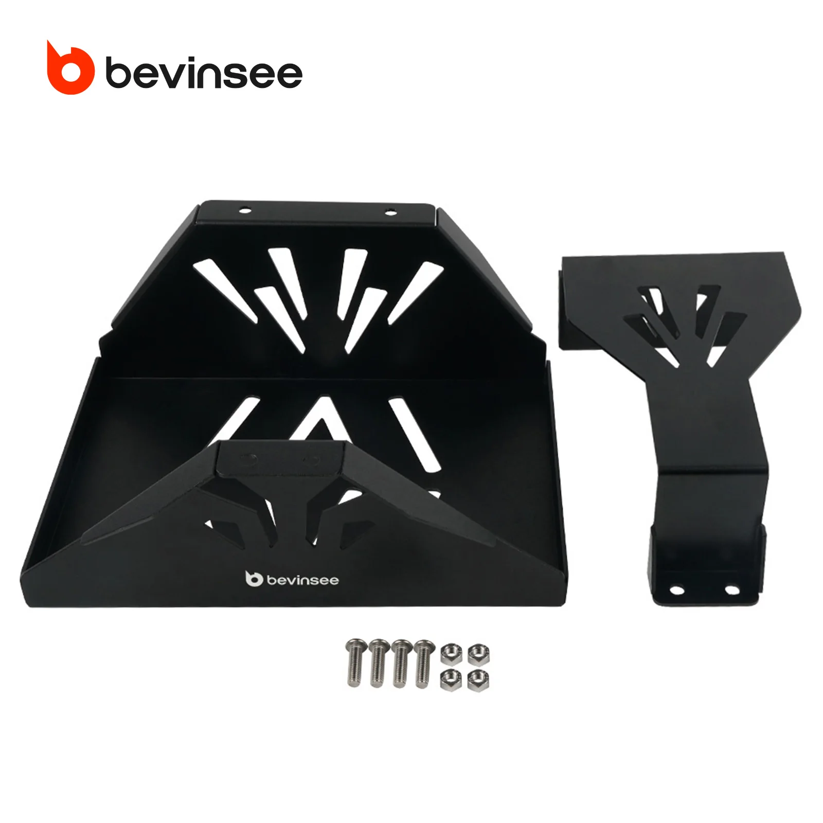 

Aluminum Battery Hold Down Tray Box Mount fit for Optima Group 34 (Blue/Red /Yellow Top) Battery, Car Accessories