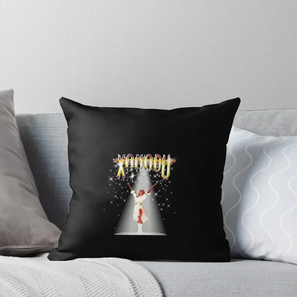 Olivia Newton-John - Xanadu - A Million Lights Dancing Graphic Throw Pillow Sofa Cushion pillow