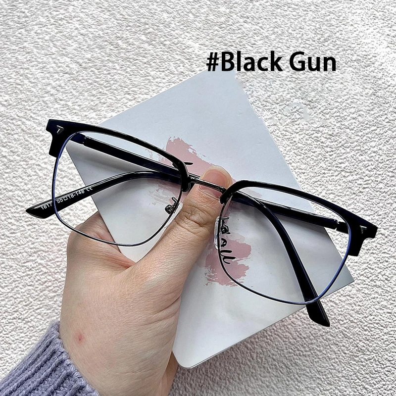 Men's Ultra-light Flexible TR90 Half Spectacles Frame