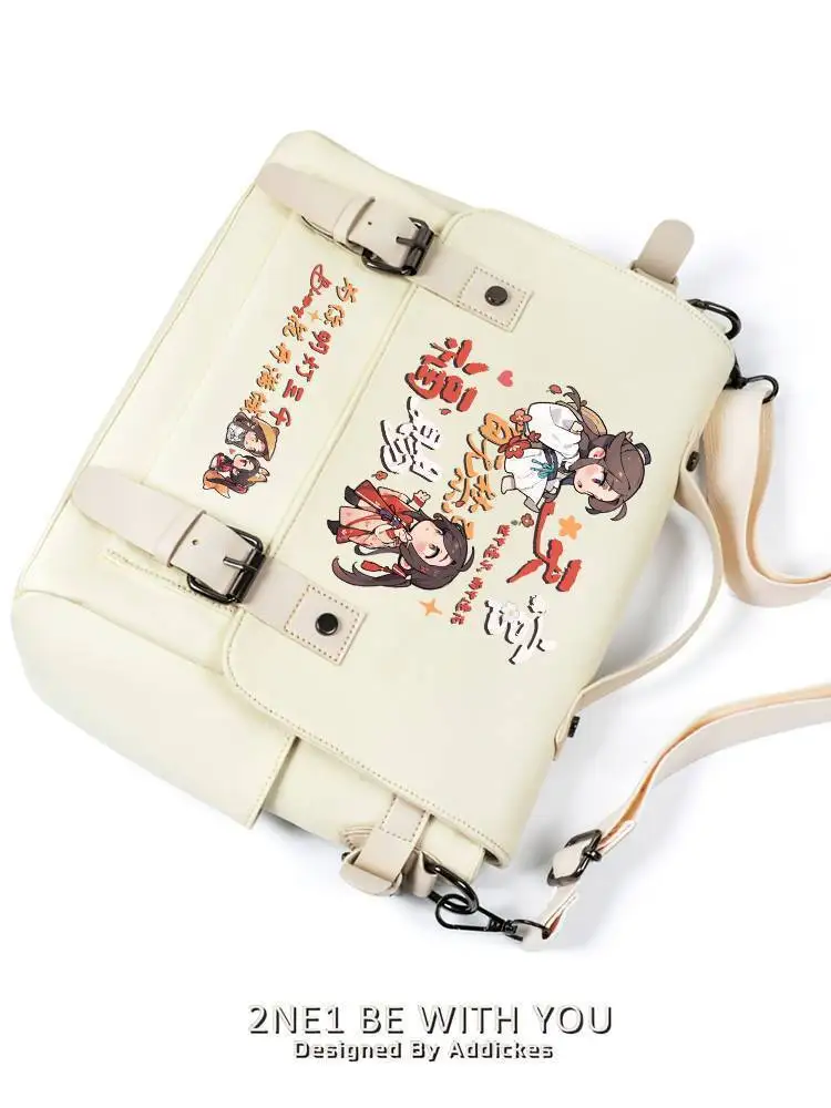 Tian Guan Blessing Merchandise Xie Lian Huacheng Cute Anime Student Tote Canvas Shoulder Crossbody Bag For Women Ani
