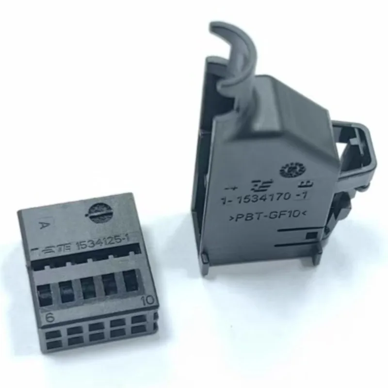 1-1534170-1 1534125-1 Carcasa de terminal hembra MQS 10P, carcasa de conector eléctrico aislado para electrónica/cable automotriz