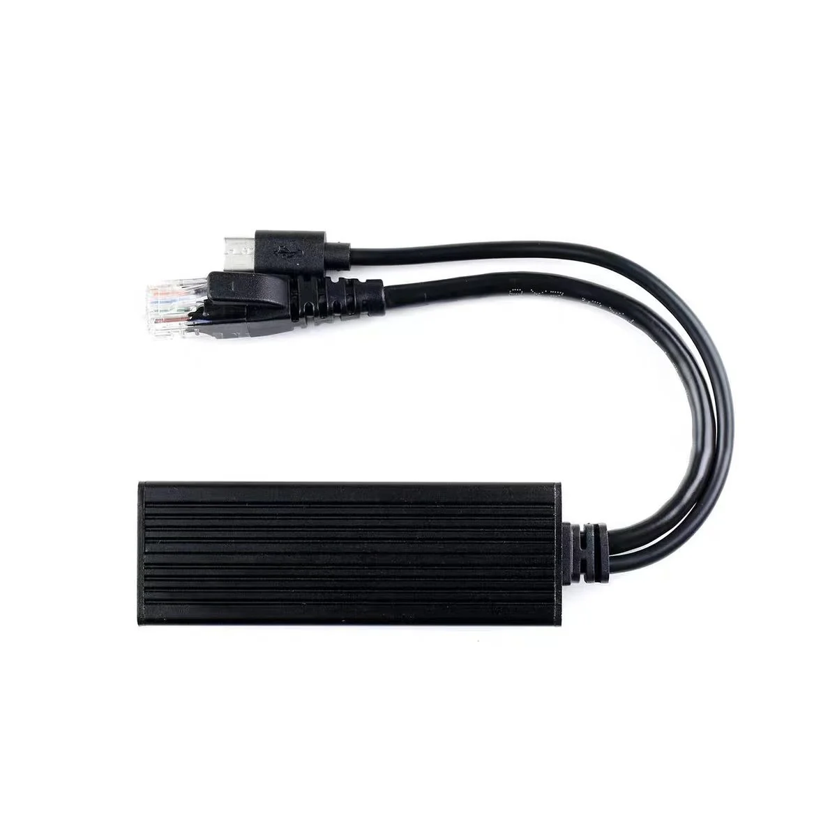 Micro Snow Industrial PoE Separators Gigabit Ethernet 5V 2.5A Type-C Interface Network Monitoring