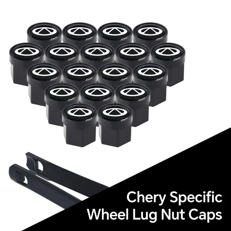 Auto Anti‑Rust Wheel Hub Bolt Nut Protective Caps for Chery Tiggo 5X 7 Pro 8 Pro Omoda C5 Jaecoo J7 Car Parts