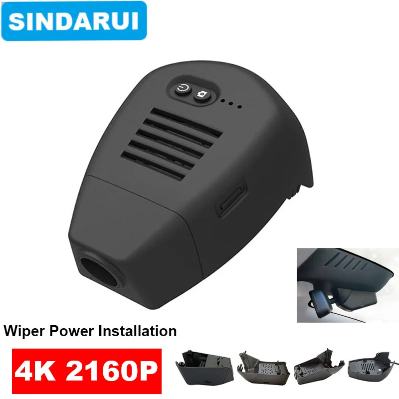 

4K 2160P HD Plug and Play Easy Installation Car DVR Wifi Dashcam for Volvo V60 S60 XC60 S90 XC40 Pure Electricty Polestar 2 2021