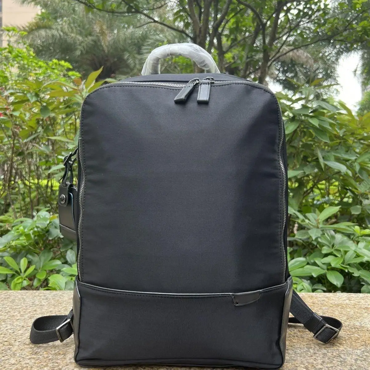 Business Backpack for Men, Water-Resistant Nylon Laptop Bag for Commuting and Travel Use