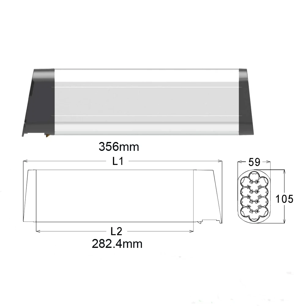 HIMO Z20 20 Inch Folding Electric Bike Bicycle Battery 36V 10Ah 48V 10Ah HIMO Z16 ZB20 Foldable Ebike Battery 360Wh 480Wh