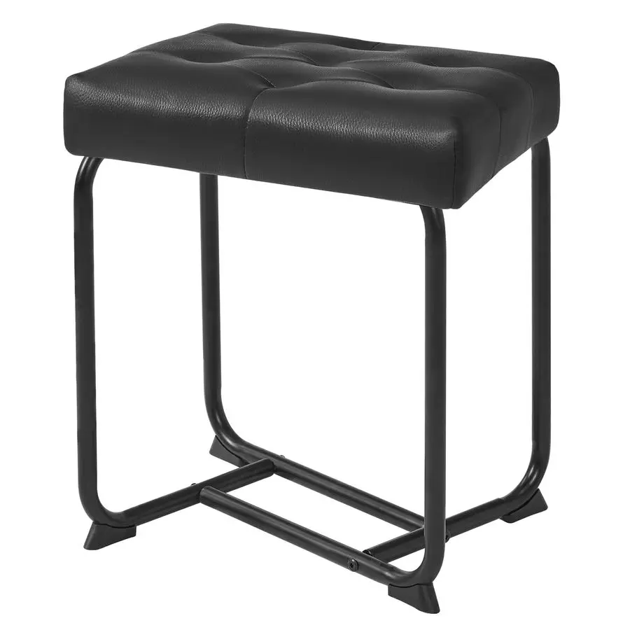 

Vanity Stool, Makeup Vanity Chair for Living Room Bedroom, Bathroom, Entryway, Ottoman Foot Rest Chair with Thickened Cushion, S