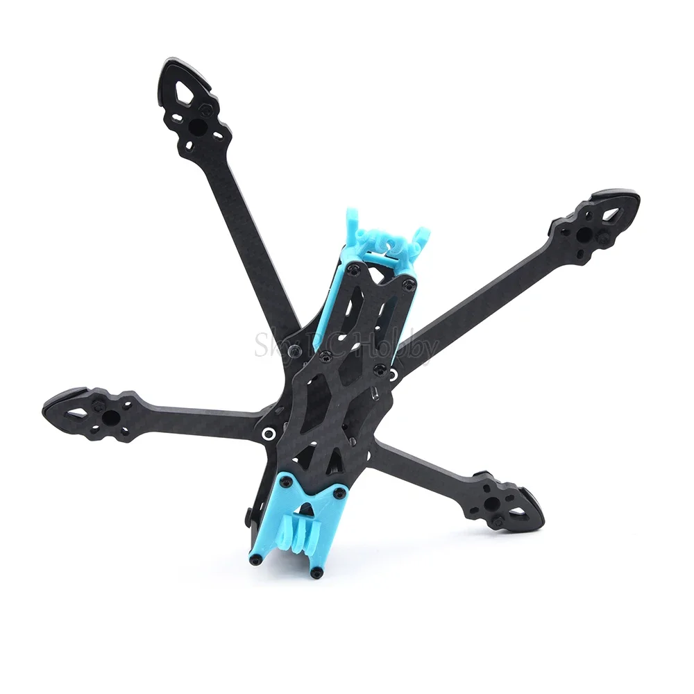 5 pollici 5 pollici 225mm 225 Kit telaio Drone FPV in fibra di carbonio con braccio da 5.5mm per APEX DC O3 APEX-DC O3 versione VTX FPV RC Racing