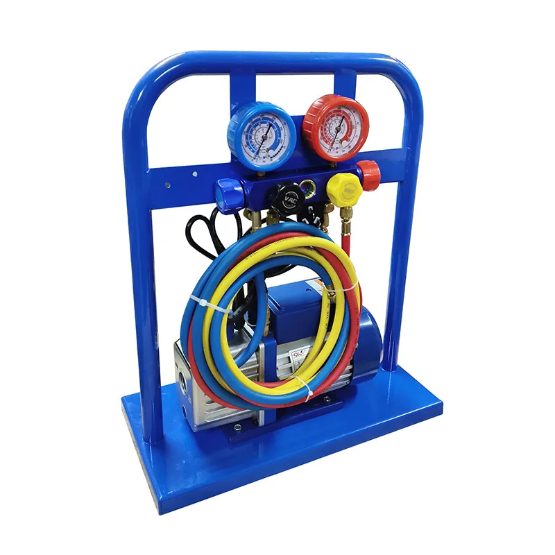 Factory Direct 2026 Portable Refrigerant Filling Recovery Machine Refrigerant Freon Charging Station Automotive Air Conditioning