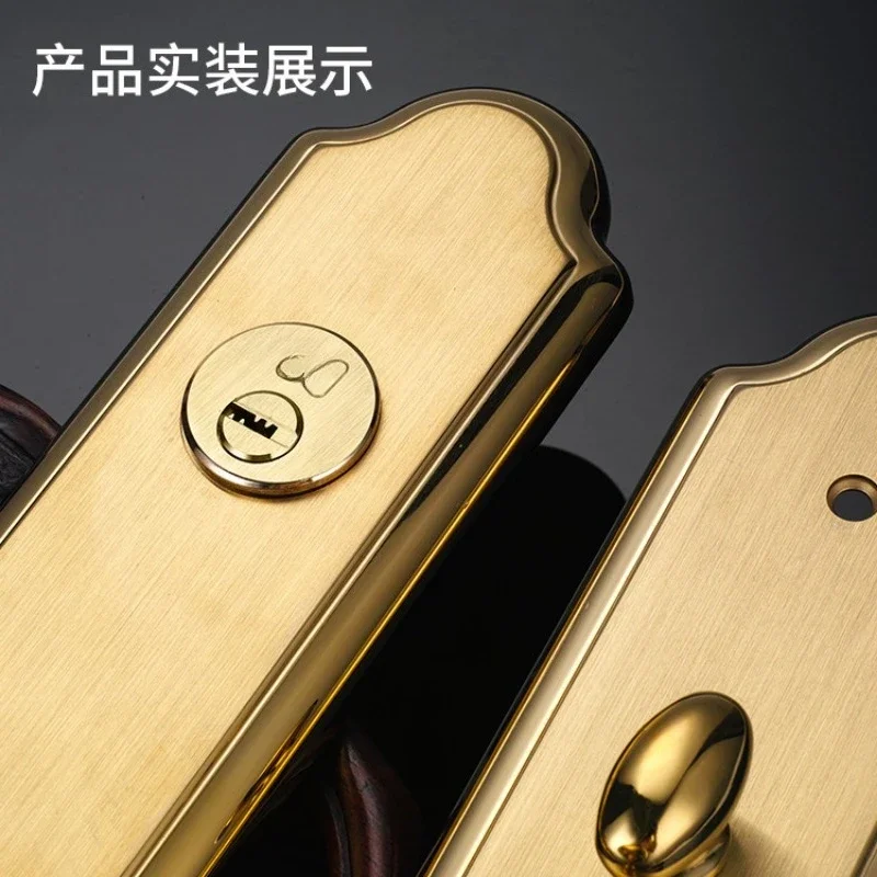 Schließzylinder aus Kupfer, sicher und langlebig, Türschließzylinder, Villa-Türschließzylinder