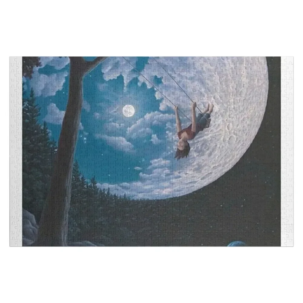 

Художественная головоломка Rob Gonsalves, персонализированная, настраиваемая, деревянная, для детей и взрослых, на заказ, в подарок.