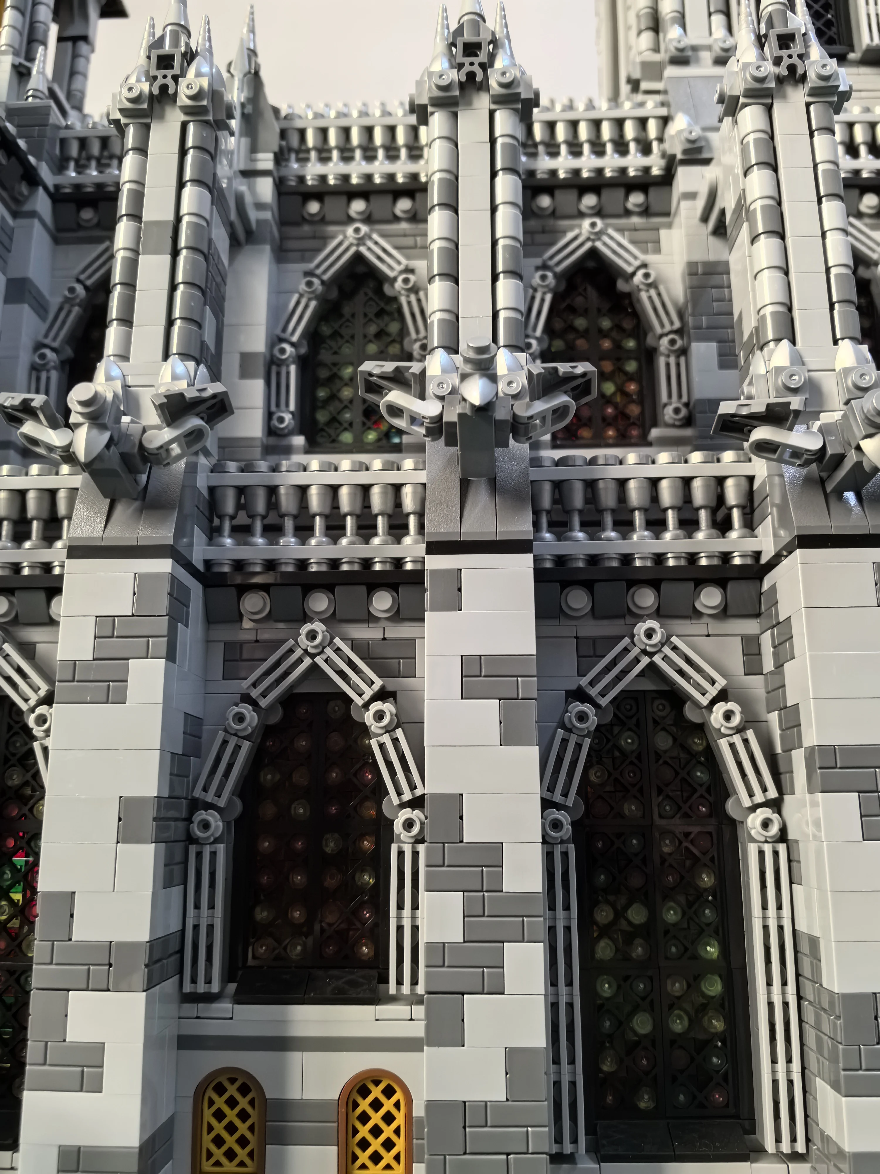 بنة MOC29962 بناء مشهد الشارع، تجميع لعبة ألغاز الكاتدرائية