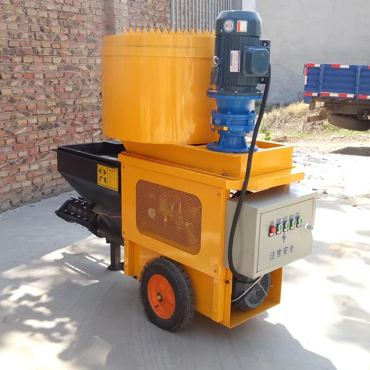 Concrete Mortar Injection Machine Automatic Mortar Gypsum Wall Plaster Machine Mortar Spray Machines