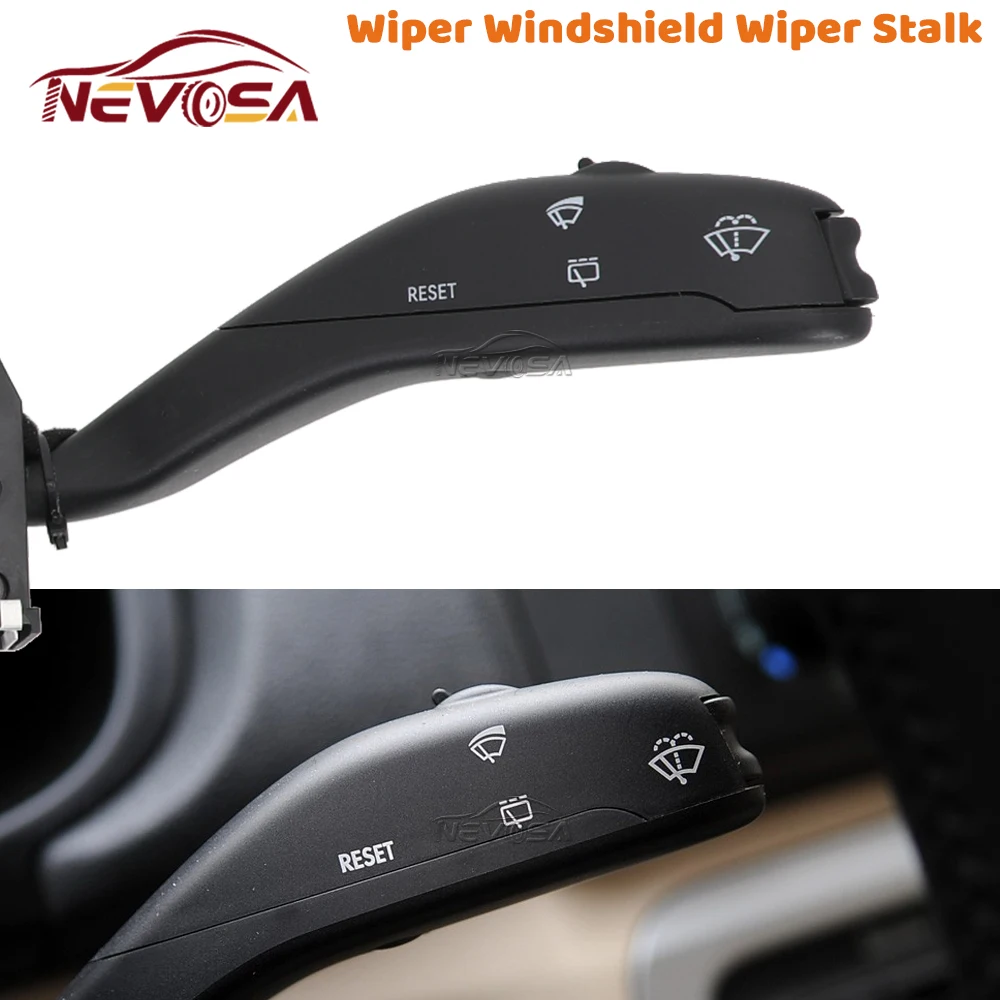 

Steering Column Control Switch Wiper Speed Control Stalk For SEAT IBIZA IV 2006 2007-2011 SKODA FABIA 2005 2006 2007 2008-2010