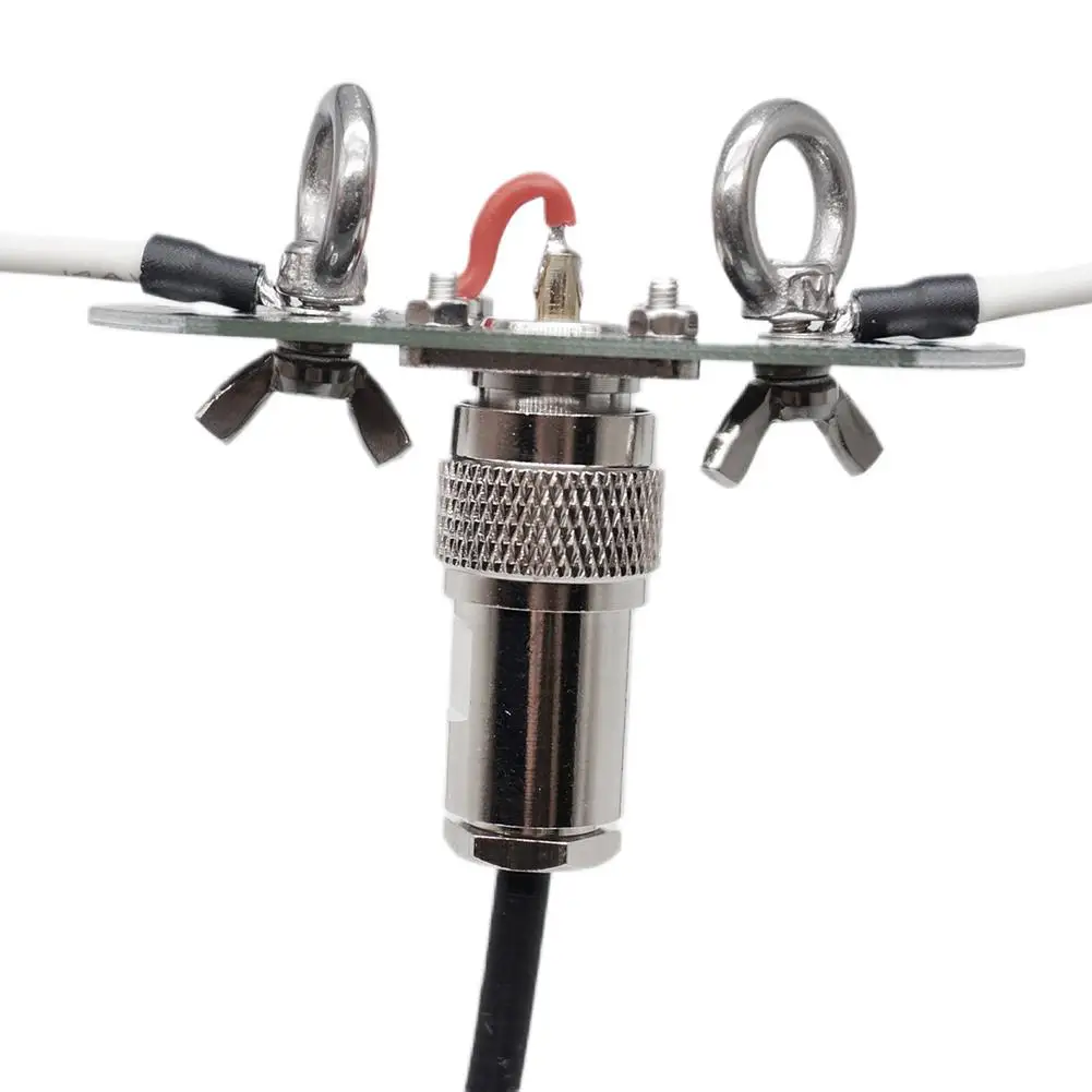 2 قطعة لوحة هوائي خط طويل نهاية تغذية صغيرة AT-DP لوح مهايئ قابل للفصل للخارجية