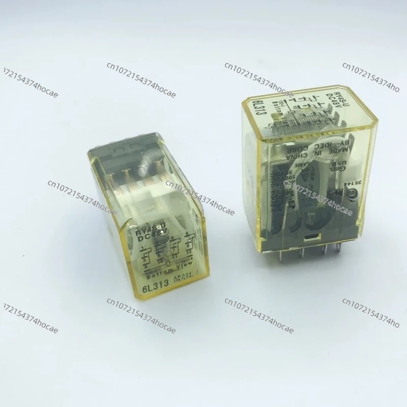 Elevator Relay Applicable to for Hitachi Elevator Main Board RY4S-U RELAY DC48/AC110V Relay