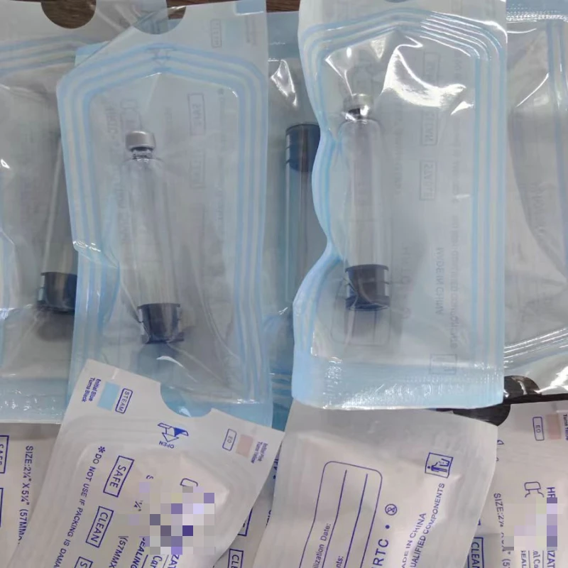 3ml glass ceartridg glass vial individual waraped for cosmetic packaging liquid packaging