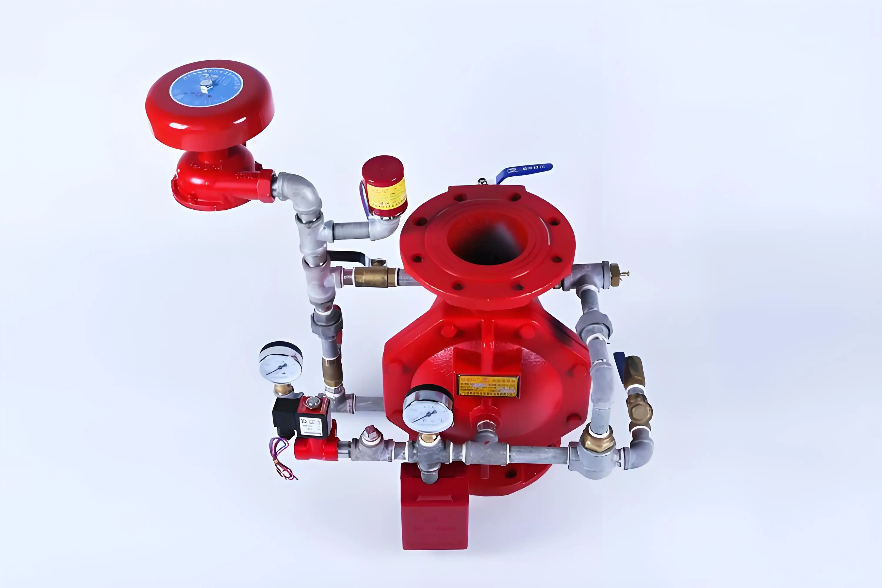 معدات وإكسسوارات مكافحة الحرائق من الشركة المصنعة في الصين من 4 إلى 12 بوصة صمام ديلوج ذو نهاية شفة