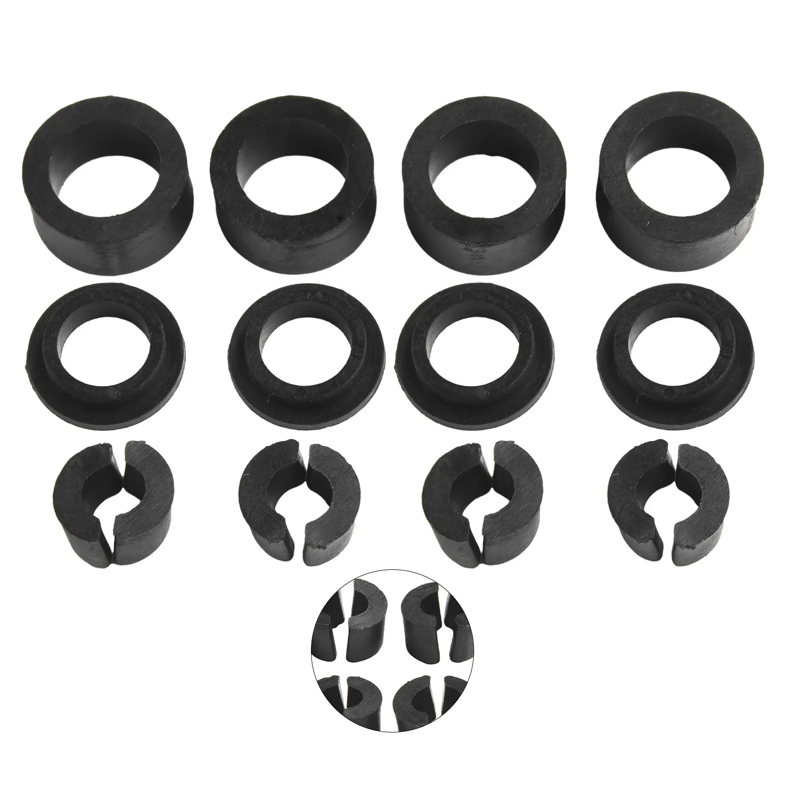 12 Stuks Voorstoel Ondersteuning Bussen & Wiebelde Losse Seat Fix Directe Vervanging Seat Bus Voor Jeep Tj LJ 1998-2006