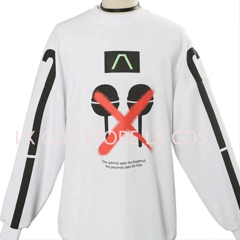 lili 123Anime 音声俳優部門ラップバトルラムダアメムラコスプレ衣装大人の衣装スポーツウェアトップパンツネックレスハロウィン