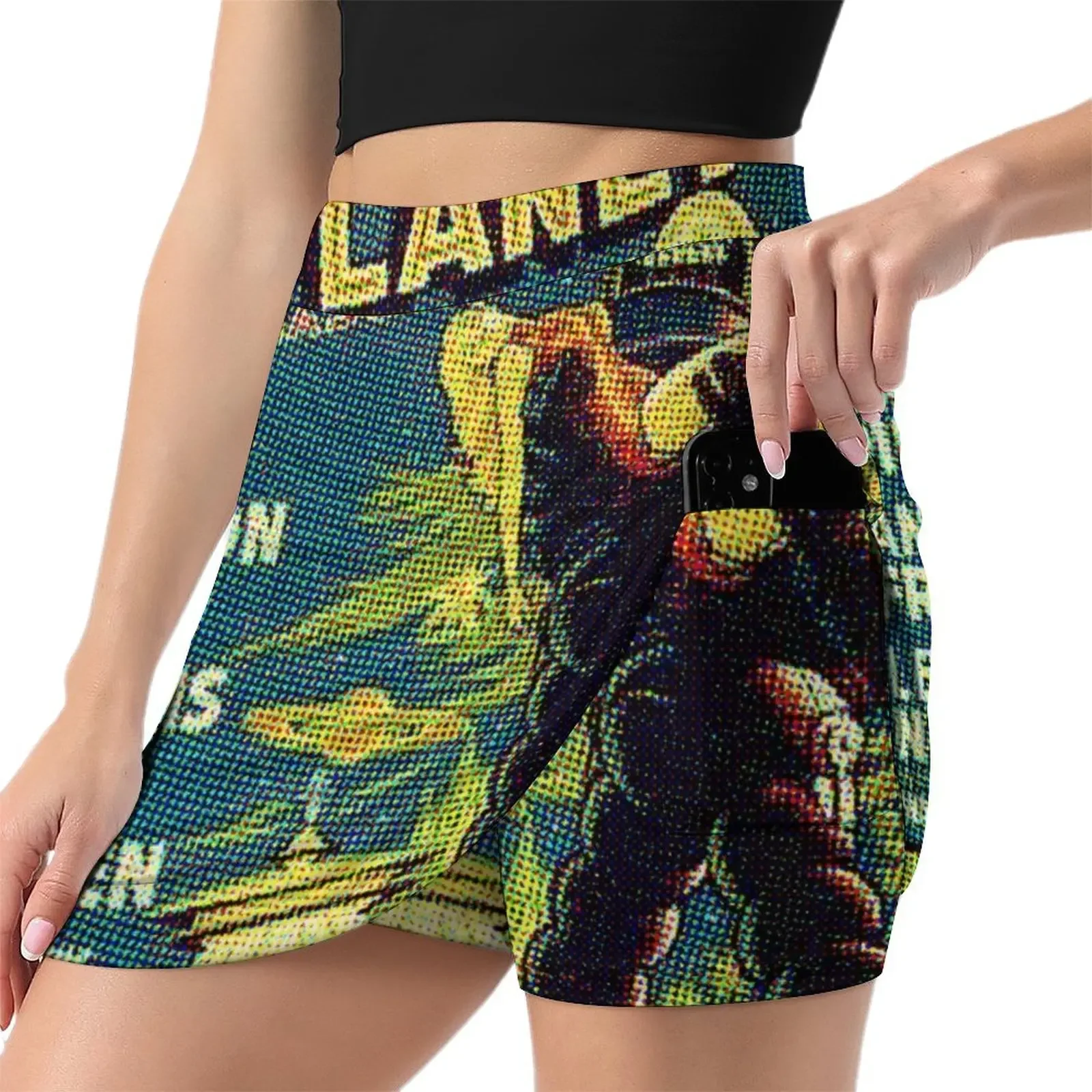 Vintage Sci-fi Movie Forbidden Planet, Robot Mini Skirt womens clothing kawaii clothes