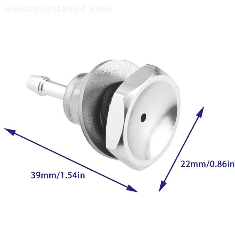 Новый комплект быстрого крепления давления Turbo Boost, источник давления на силиконовом шланге, ниппель для шланга Boost, фитинг турбовакуумного манометра